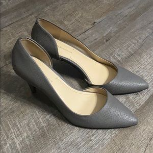BCBGeneration Snakeskin Heels